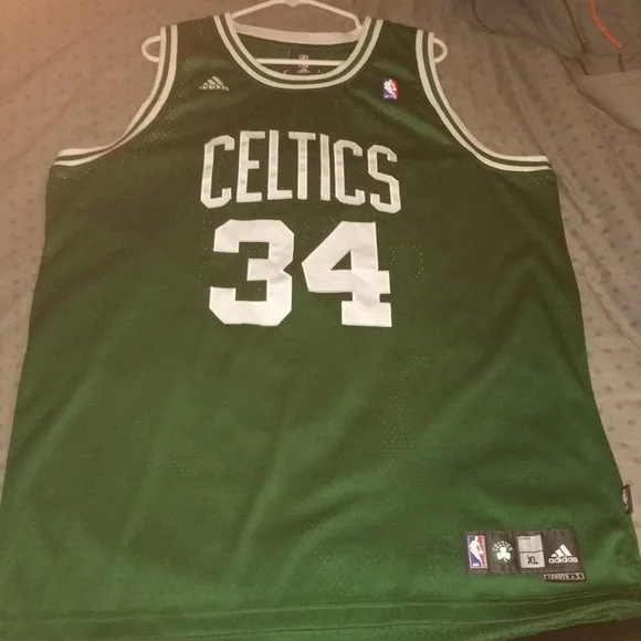 Authentic adidas Celtics pierce #34 jersey.size xl men’s,+2 length. - Picture 1 of 6
